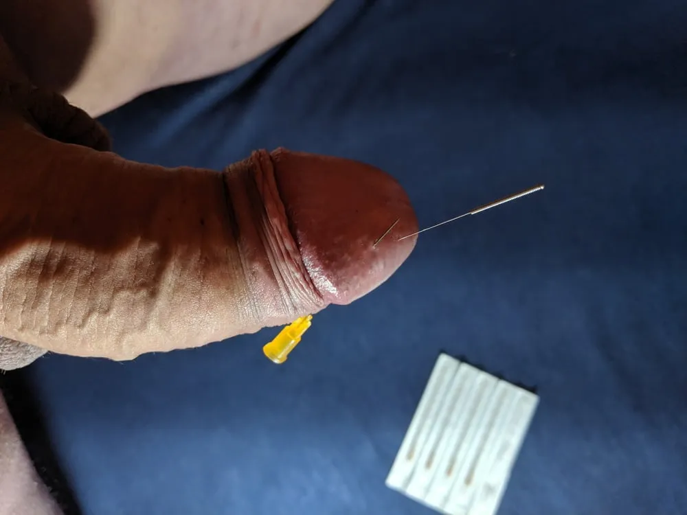 Cock Skewering 30 Needles 18 Pics Xhamster