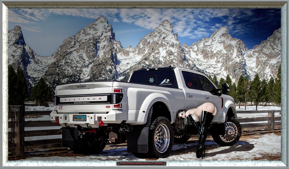 Amelie Is Built For The Super Duty Wyoming 2024